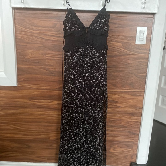 For Love And Lemons Black Lace Maxi Dress - Picture 3 of 7